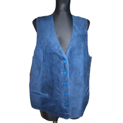 KAMIZELKA SKÓRA rozm. XL